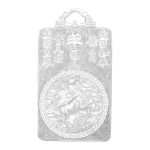 Divine Guard | Pt950 Platinum Goat Zodiac Buddha Pendant